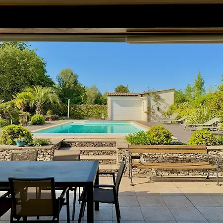 게스트하우스 Les Jardins De Fons, 8 Pers Piscine Fons (Gard)